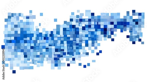 Professional Mosaic Rotate Left Icon and Rectangle Turn Here Stam Image for Design Projects photo