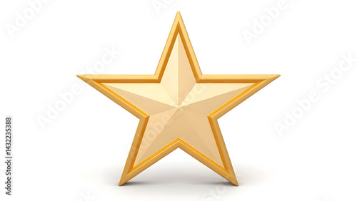 Obraz na płótnie Star vector favorite rating flat vector symb w salonie