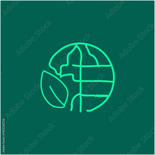 Attractive Hand Drawn Doodle Net Zero Elements Vector Illustration	
