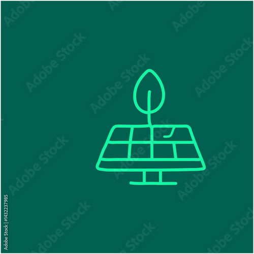 Attractive Hand Drawn Doodle Net Zero Elements Vector Illustration	

