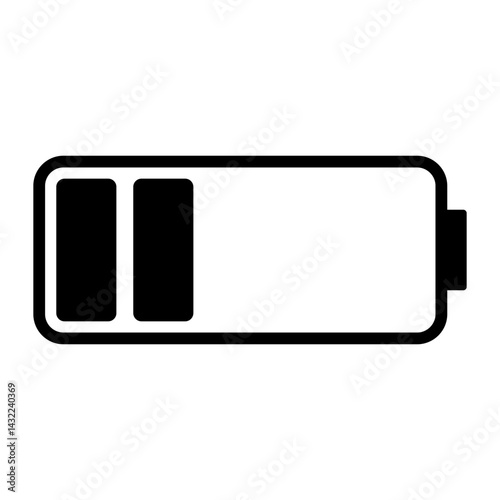 Battery icon set. Set of battery charge level indicators symbol design vector illustration.