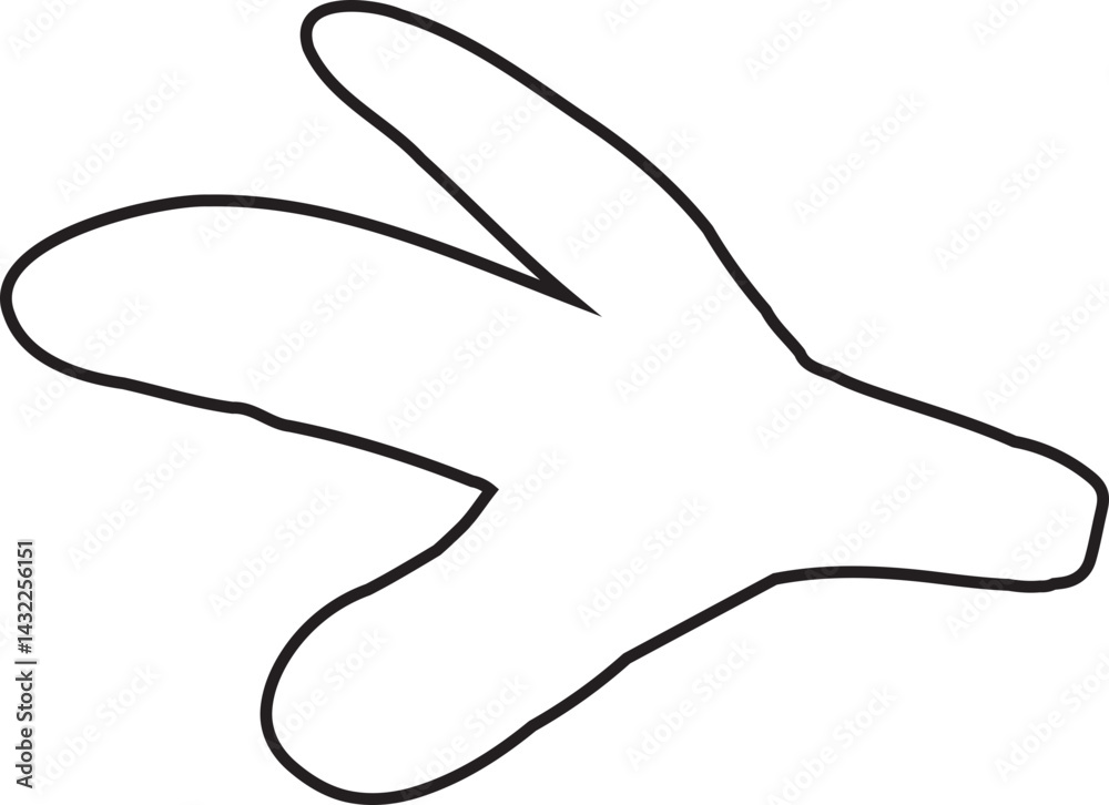 Abstract Leaf Minimalist Line Art Hand Drawn Abstract Leaf Minimalist Line Art Hand Drawn