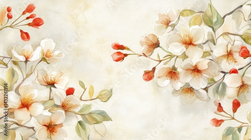 Delicate floral artistry with soft pastel shades.