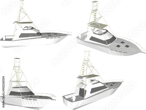 vector sketch illustration silhouette design of cruise ferry ship for world travel