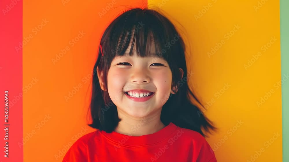 幸せいっぱいの笑顔の日本人女の子ポートレート(子供・キッズ・かわいい・楽しい・大好き) 幸せいっぱいの笑顔の日本人女の子ポートレート(子供・キッズ・かわいい・楽しい・大好き)