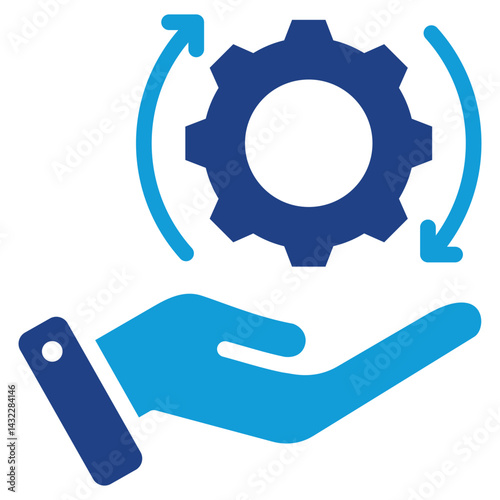 Change Management Dual Tone Icon