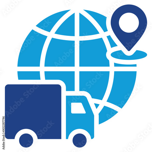 Logistic Dual Tone Icon