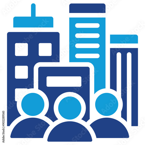 Enterprise Culture Dual Tone Icon
