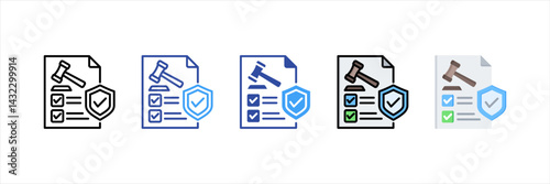 Obligation Multi Style Icon Set