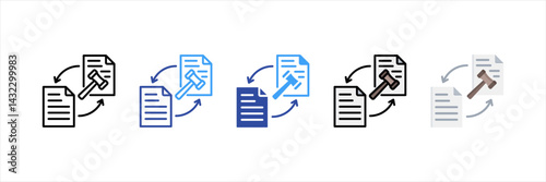 Precedent Multi Style Icon Set