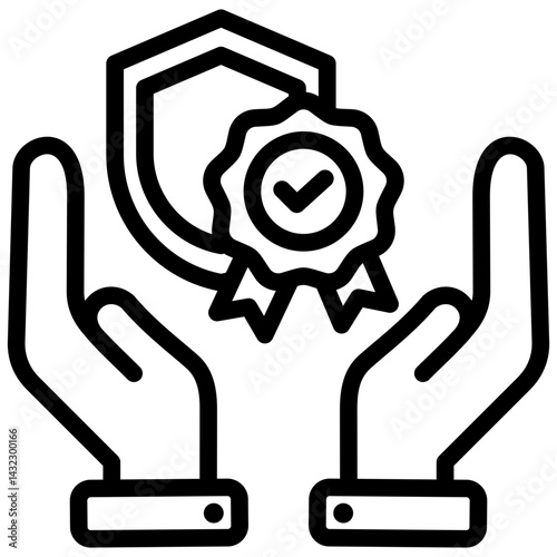 Quality Assurance Outline Icon