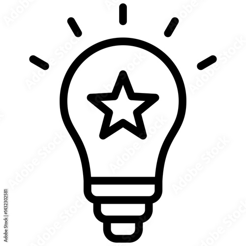 Brand Strategy Outline Icon