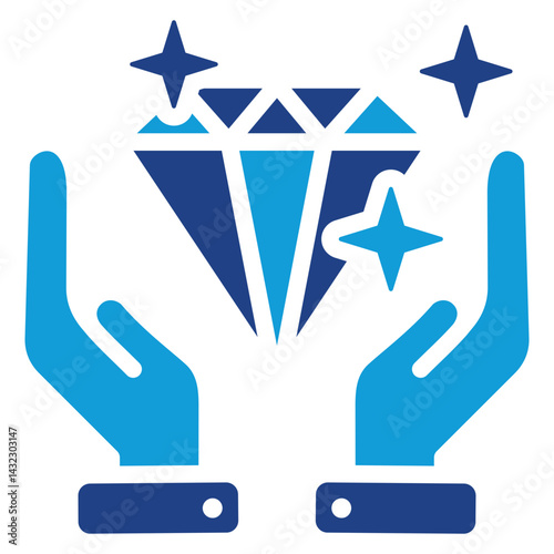 Value Proposition Dual Tone Icon
