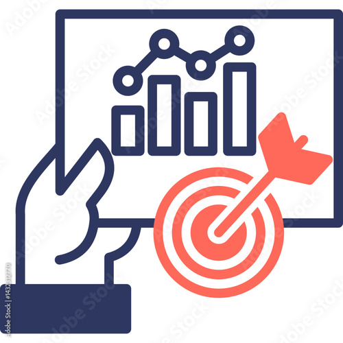Performance mixed color icon