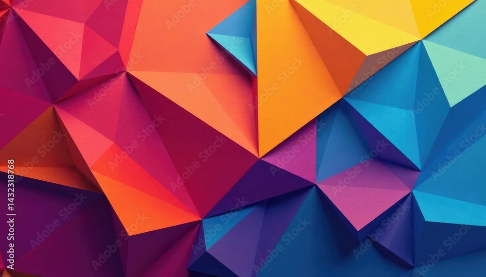 Geometric abstract shapes, colorful & vibrant, perfectly tiled , trend, simple, line Geometric abstract shapes, colorful & vibrant, perfectly tiled , trend, simple, line