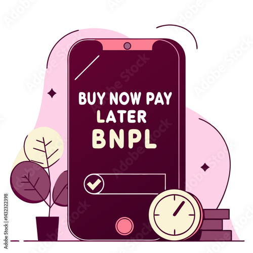 Digital Financing Infographic Simplified Buy Now Pay Later Solutions for Consumers