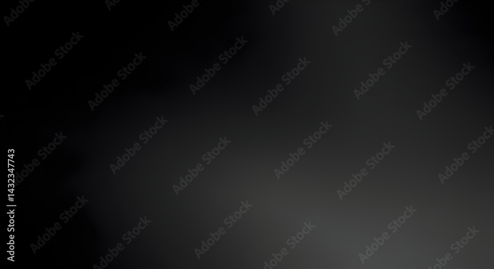 Abstract Black Gradient Backdrop With Smooth Transition To Light Gray Abstract Black Gradient Backdrop With Smooth Transition To Light Gray