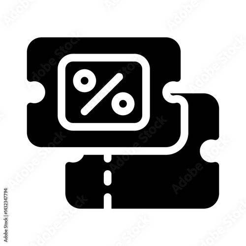 cashback glyph icon