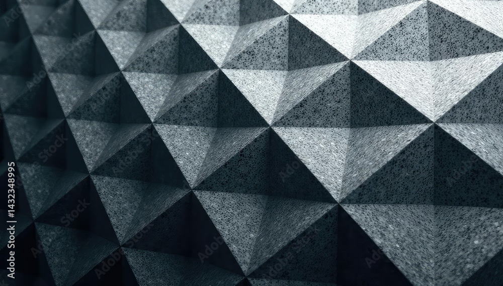Obraz premium Subtle grayscale repeating geometric motif, clean lines, design, illustration, monochrome