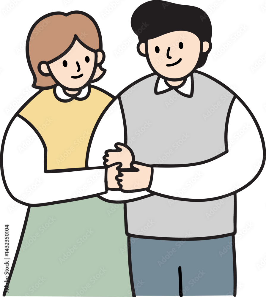 부부의날 사랑과 감사 일러스트 부부의날 사랑과 감사 일러스트