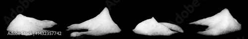 set white foam soap isolated on a black background. concept of shampoo bubble, suds texture bathtub. shaving cream gel, bath lather. foam bubble