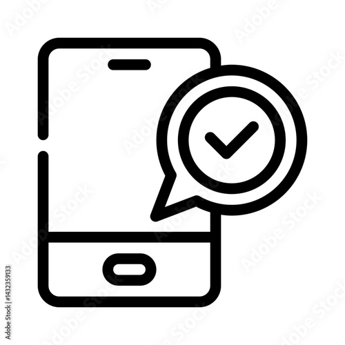 cyber monday line icon