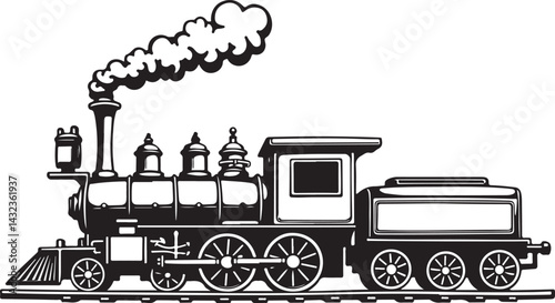 Train Silhouette SVG | Vintage Locomotive Vector Clipart

Steam Engine Train SVG | Railroad Silhouette Design

Classic Train Vector | Transportation SVG Cut File

Train Locomotive Silhouette | Retro R