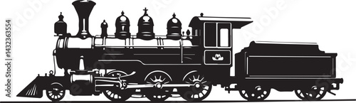 Train Silhouette SVG | Vintage Locomotive Vector Clipart

Steam Engine Train SVG | Railroad Silhouette Design

Classic Train Vector | Transportation SVG Cut File

Train Locomotive Silhouette | Retro R