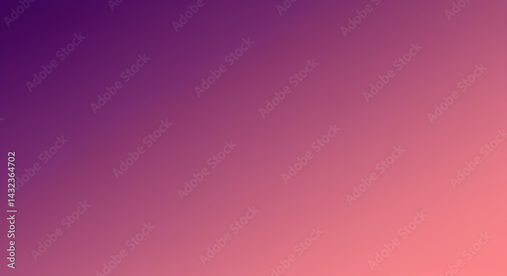 Fototapeta premium Smooth Gradient Background With Purple And Peach Colors Blend Seamlessly