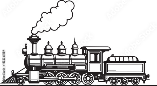 Train Silhouette SVG | Vintage Locomotive Vector Clipart

Steam Engine Train SVG | Railroad Silhouette Design

Classic Train Vector | Transportation SVG Cut File

Train Locomotive Silhouette | Retro R