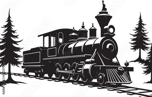 Train Silhouette SVG | Vintage Locomotive Vector Clipart

Steam Engine Train SVG | Railroad Silhouette Design

Classic Train Vector | Transportation SVG Cut File

Train Locomotive Silhouette | Retro R