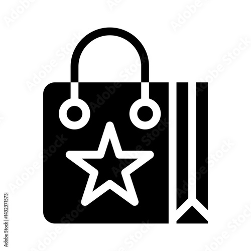 loyalty program glyph icon