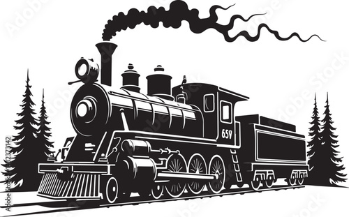 Train Silhouette SVG | Vintage Locomotive Vector Clipart

Steam Engine Train SVG | Railroad Silhouette Design

Classic Train Vector | Transportation SVG Cut File

Train Locomotive Silhouette | Retro R