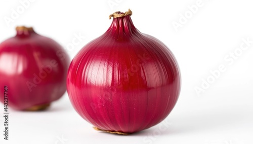 Red onion close-up