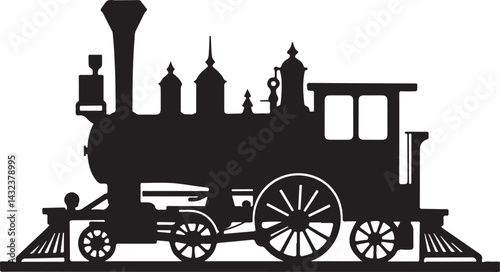 Train Silhouette SVG | Vintage Locomotive Vector Clipart

Steam Engine Train SVG | Railroad Silhouette Design

Classic Train Vector | Transportation SVG Cut File

Train Locomotive Silhouette | Retro R