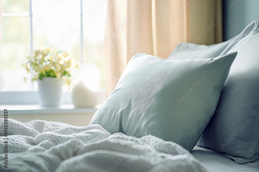 A post-op room with pillows and soft blankets. A nurse stays close to the patient offering calm support. The mood is reassuring and warm