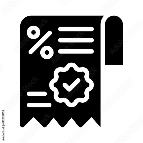 black friday glyph icon