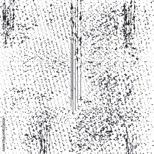 A noisy texture with dirty spots, dots, and a vertical bunch of lines in the middle.