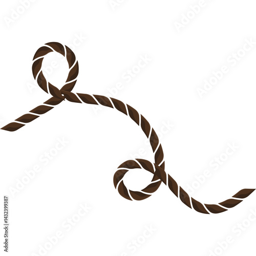 Ropes Realistic Vector