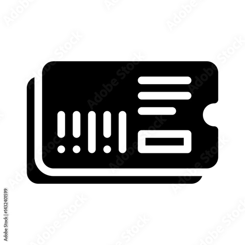 affiliate code glyph icon