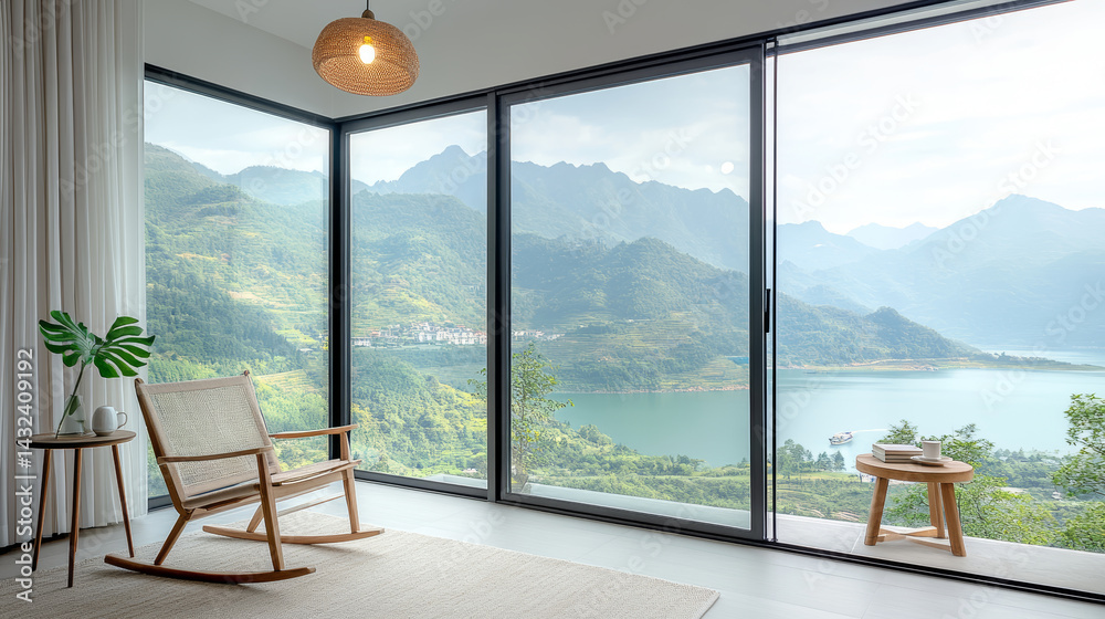 Fototapeta premium view from the window