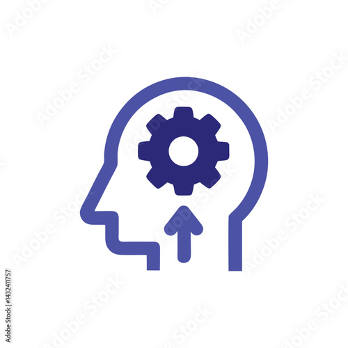 Mind Power, Brain Boost, Cognitive Enhancement Icon