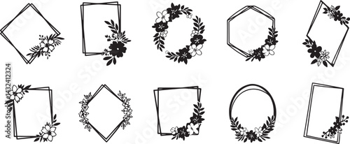 Floral Wreaths and Bouquets for Artistic Decorative Use. Stunning Flower Arrangements.