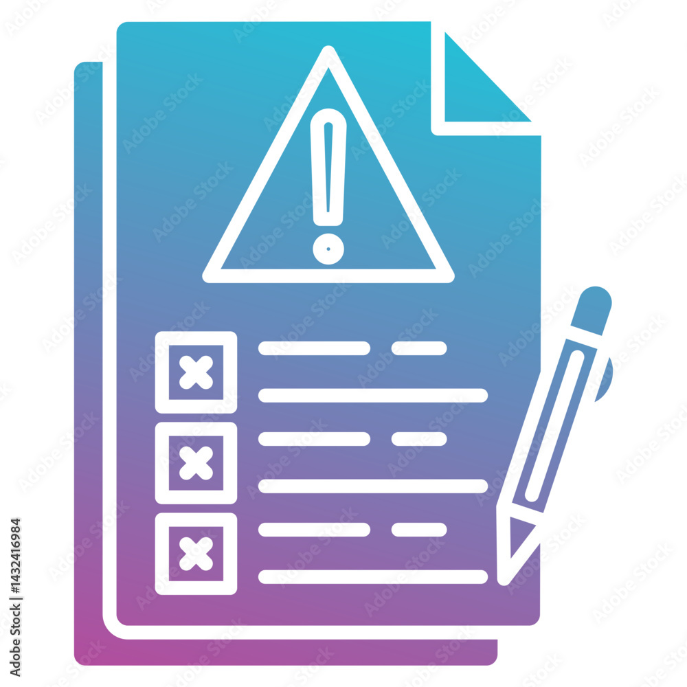 risk icon element for design risk icon element for design