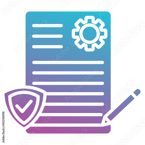 governance icon element for design