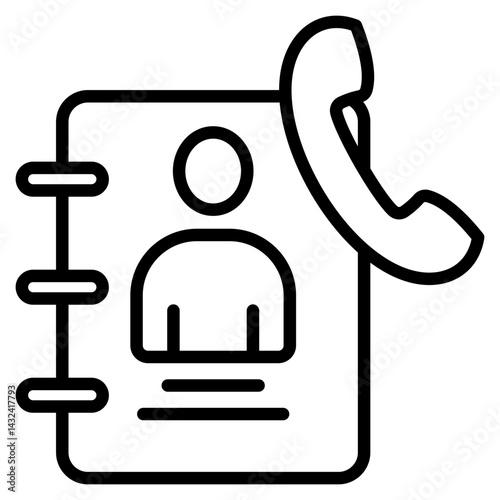 Contact Book Icon