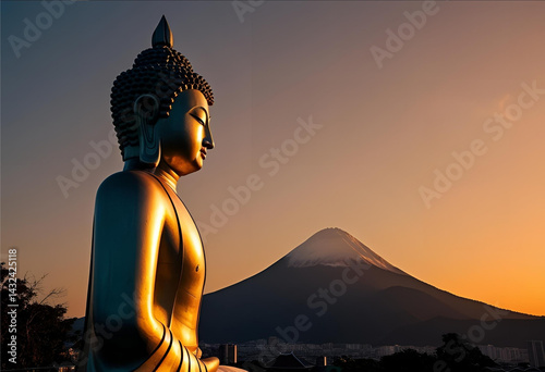 golden buddha statue