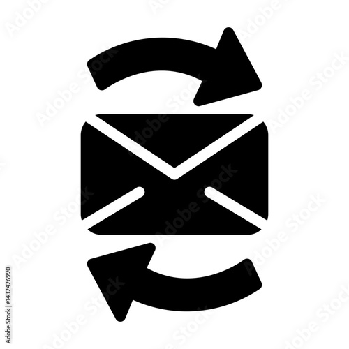 sending email Solid icon