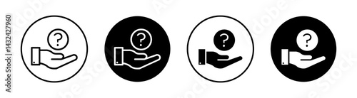 Curiosity Simple vector icons illustrations for graphic design.
