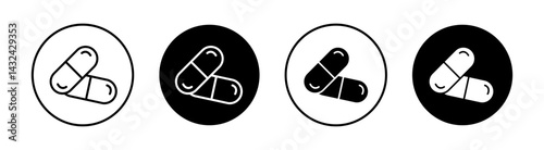 Painkiller Simple vector icons illustrations for graphic design.